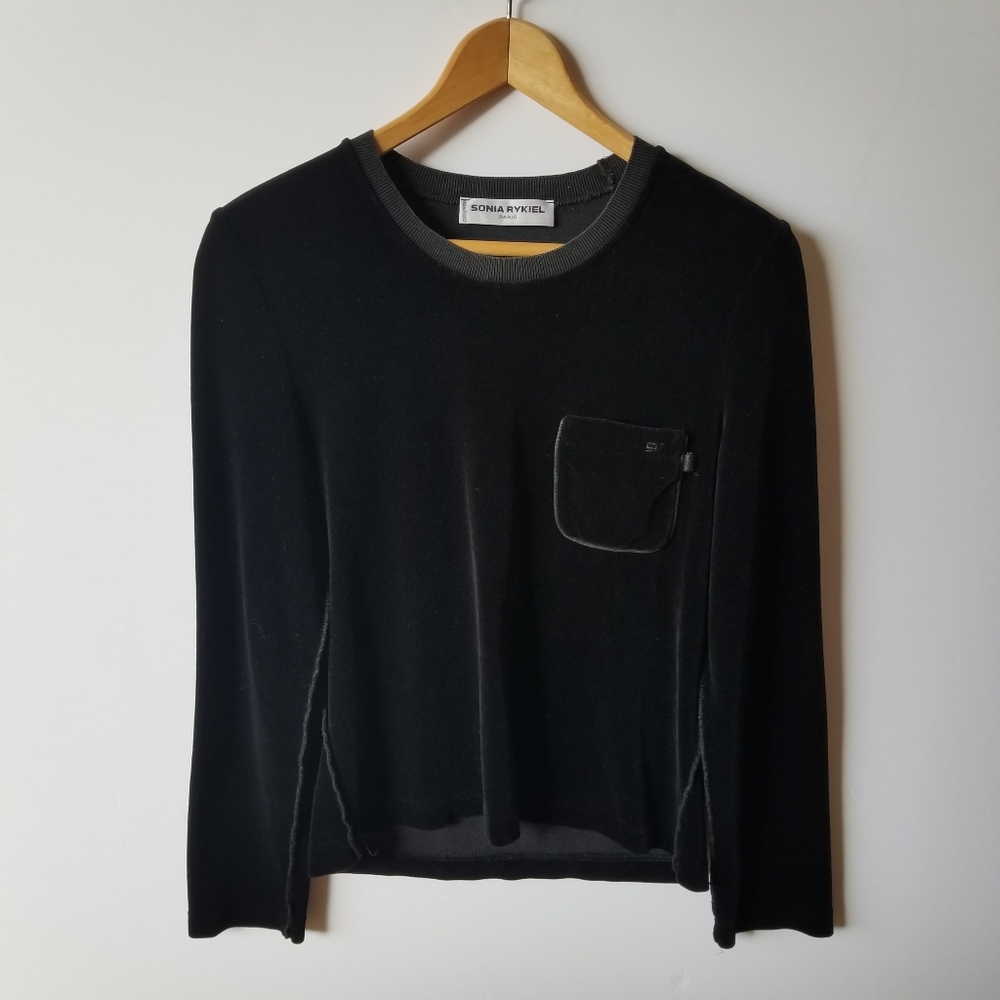 Sonia Rykiel :: Vintage Velvet Top